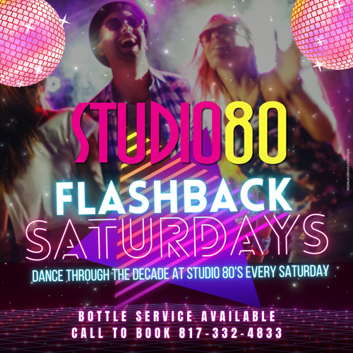 Studio 80 fort worth saturday specials