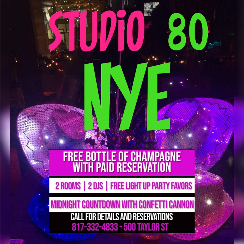 new years party studio 80