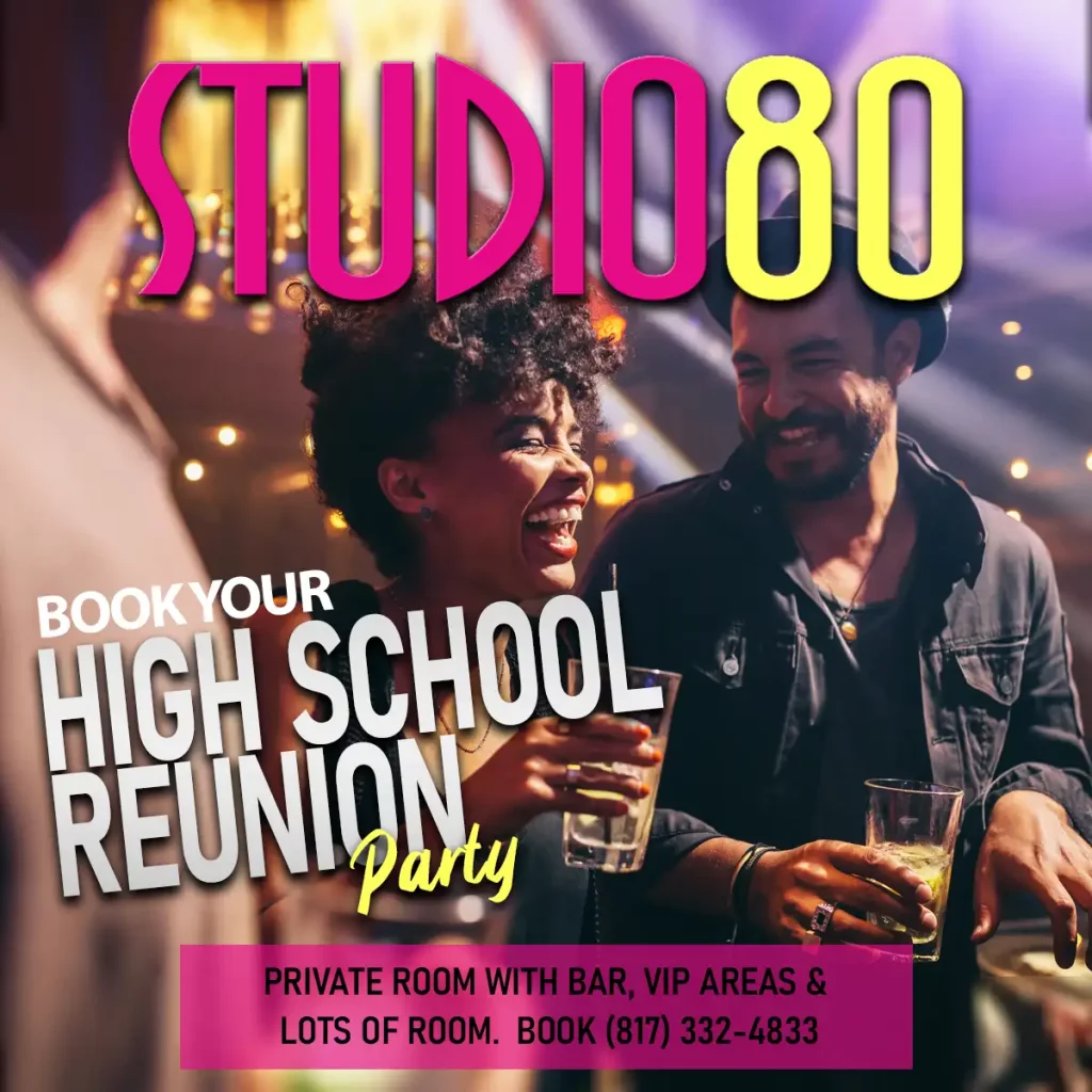 High School reunion party venue ft worth